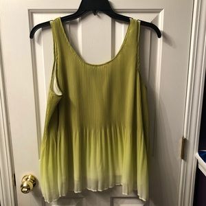 Beautiful green ombré tank top lane Bryant 14